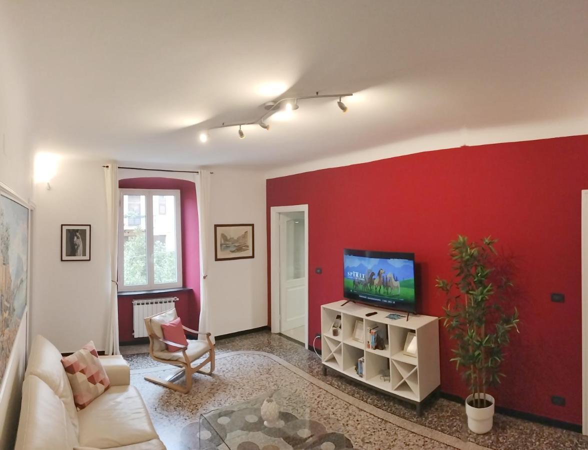 Apartamento Principe Station & Castelletto-flatx4-optional Parking Génova